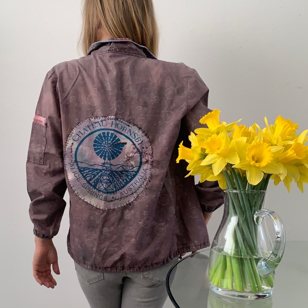 Upcycled Design Long Sleeve
Vintage Bicycle Top